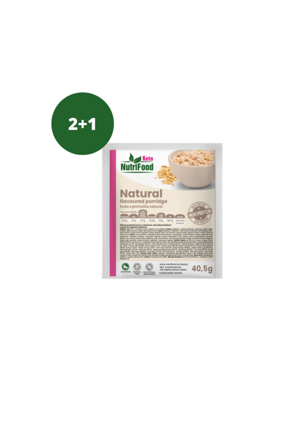 Proteinová kaše Natural 2+1 ZDARMA - Image 2