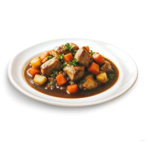 Krůtí maso na burgundský způsob - hotové proteinové hlavní jídlo