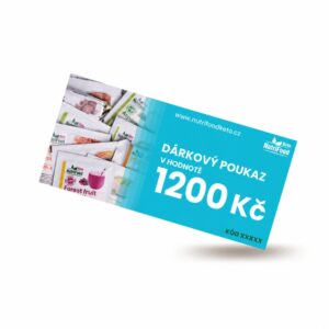 Dárkový poukaz 1 200 Kč (elektronický)
