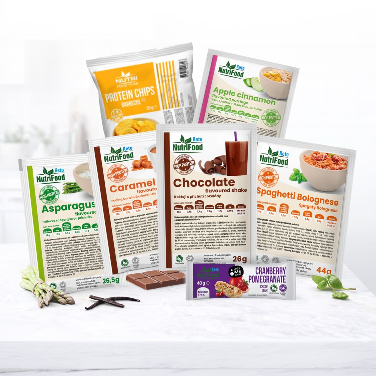Balíčky NutriFood Keto