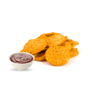 Barbecue proteinové chipsy